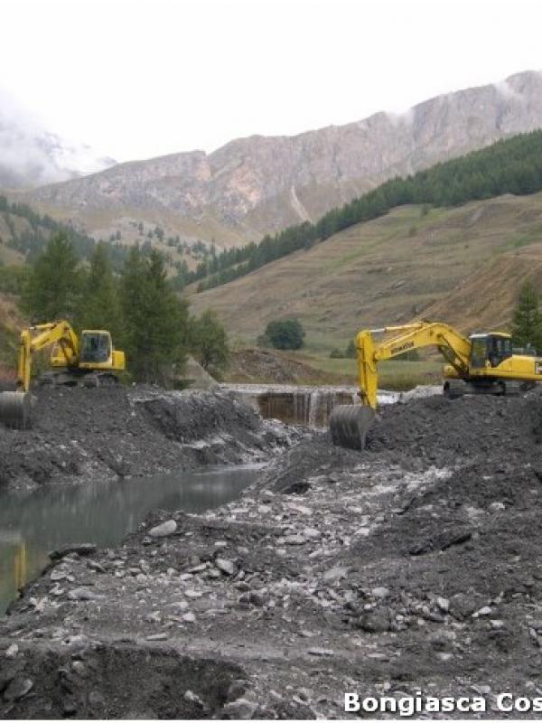 Interventi sul bacino del Torrente Varaita