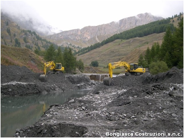 Interventi sul bacino del Torrente Varaita