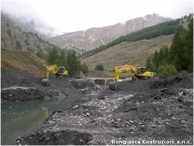 Interventi sul bacino del Torrente Varaita
