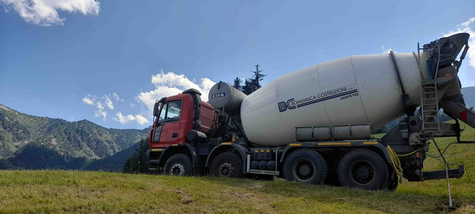Mezzo del parco macchine Bongiasca